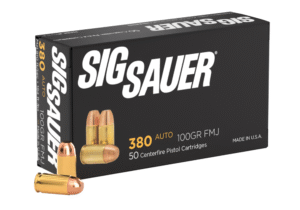 .380 Auto 100 gr FMJ Elite Ball 50 Rounds